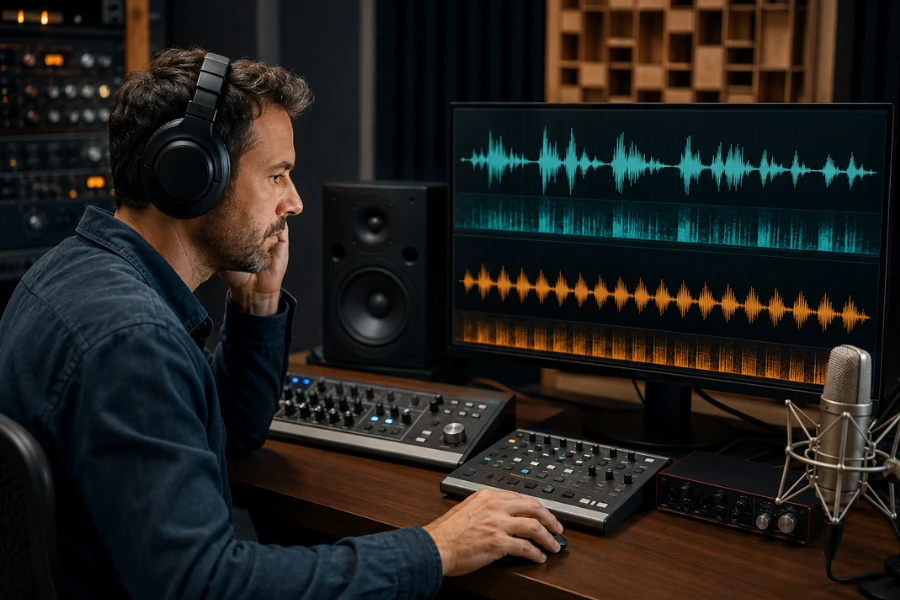 Listening for signs of an AI-generated voice