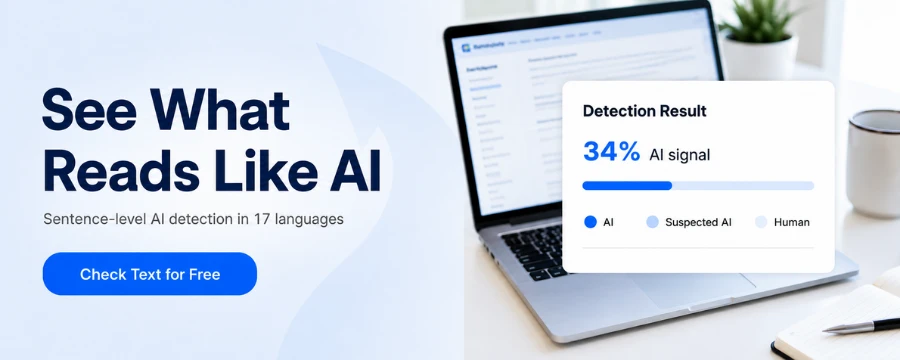 This guide compares AI and human writing, explains common indicators, and shows how to evaluate uncertain content more fairly.