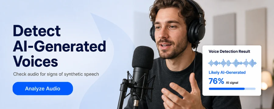 AI Voice Detector cta1